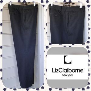 Liz Claiborne woman's charcoal pants, Sz 12 🐚