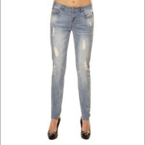 Velvet heart ripped boyfriend jeans