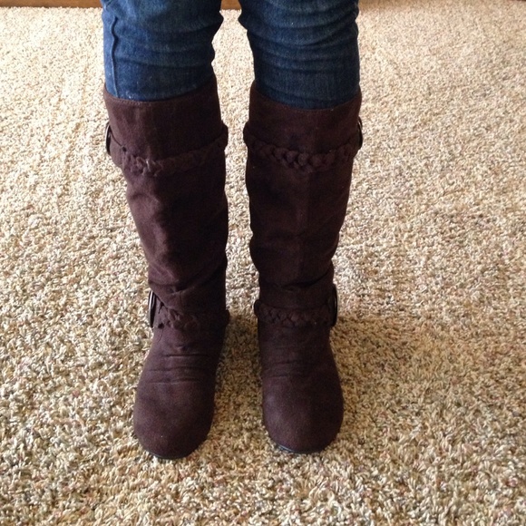 Dark Chocolate Boots