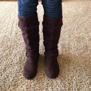 Dark Chocolate Boots