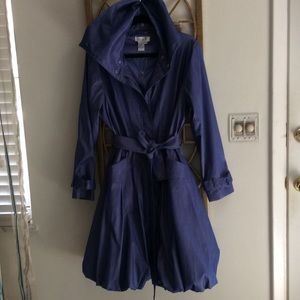 Beautiful Blue Raincoat