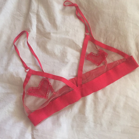 ❤️ For Love and Lemons Heart Skiviies Bralette ❤️