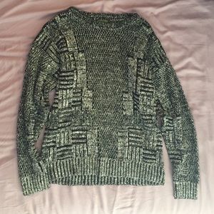 Oversized knitted sweater
