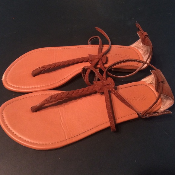 Forever 21 braided sandals