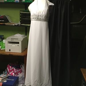 White Formal Gown