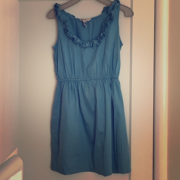 BCBG ruffle dress