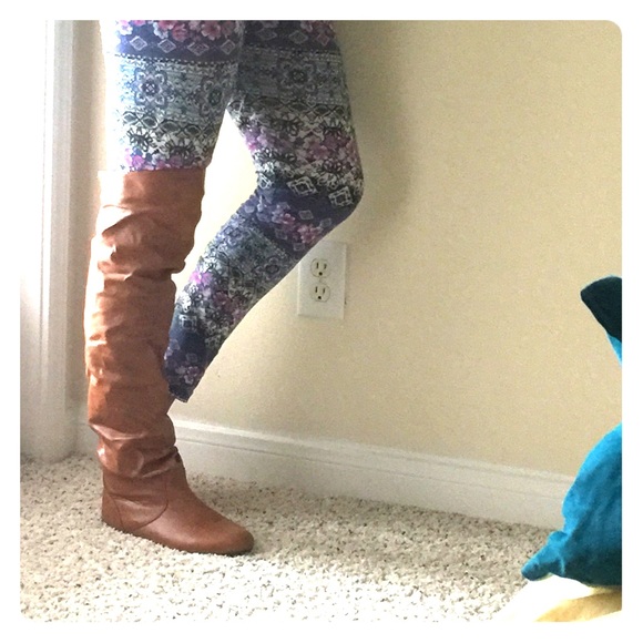Knee high boots