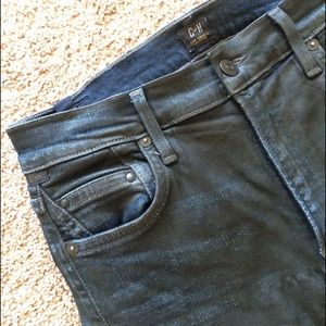 Citizens of Humanity | High waist skinny COATED