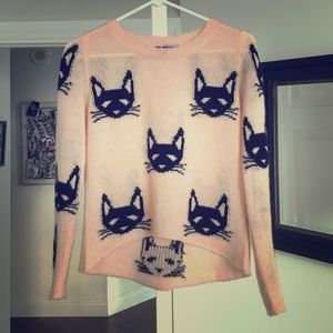 Cat lover sweater