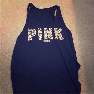 PINK muscle tank NWOT