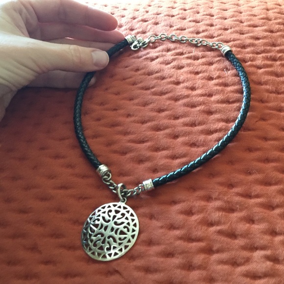 Lia Sophia silver pendant necklace