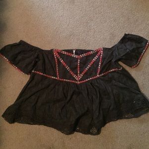 Free people off the shoulder blouse