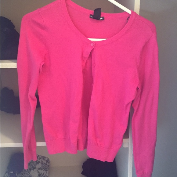 Pink H&M cardigan - Picture 1 of 1