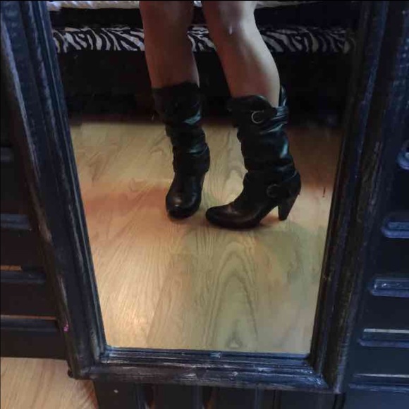 Nine West Slouchy mid Calf Boot