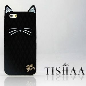 Ear bling bling cat iPhone 6 PLUS case