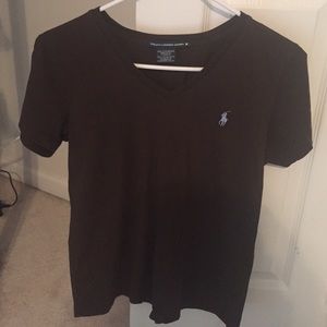 Womens v-neck polo