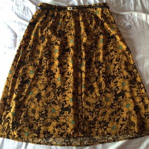 NWT Floral Skirt