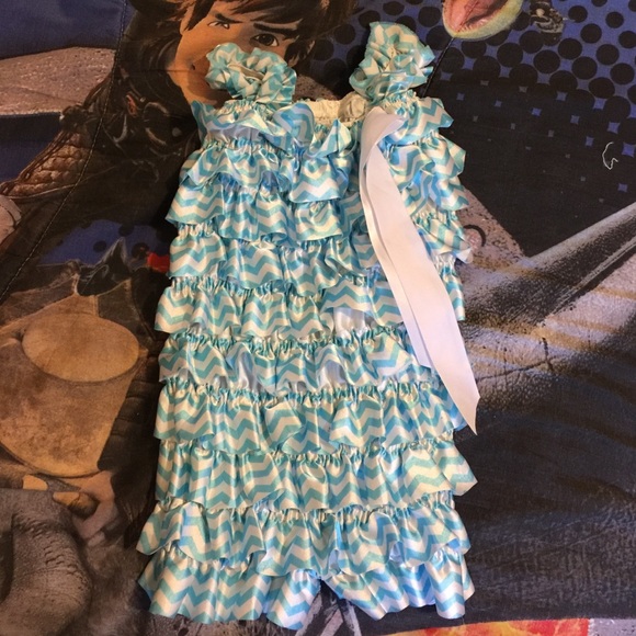 Ruffle Baby Romper