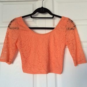 Lace Crop Top
