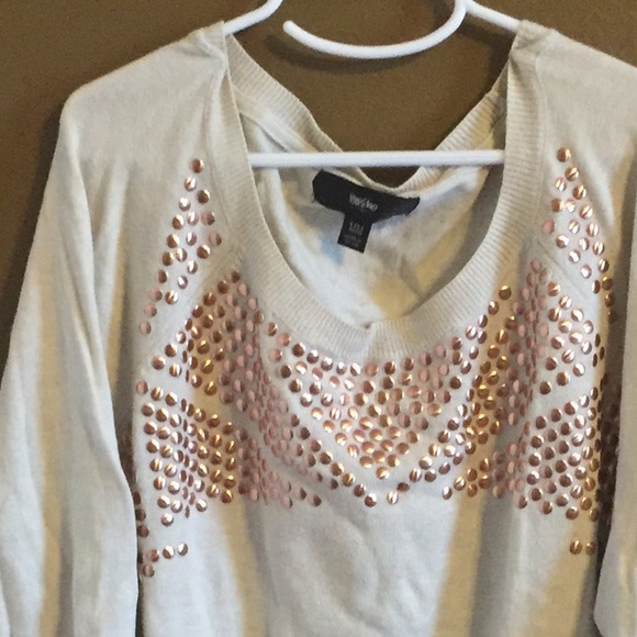 Studded sweater