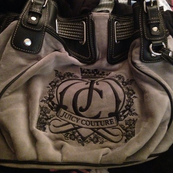 Gray Juicy Couture Purse!