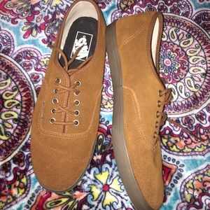 Brown vans!