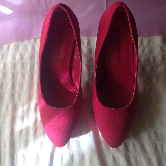 Hot pink pumps - Picture 1 of 4