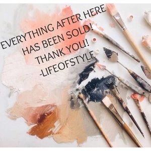 Everything after here has been sold