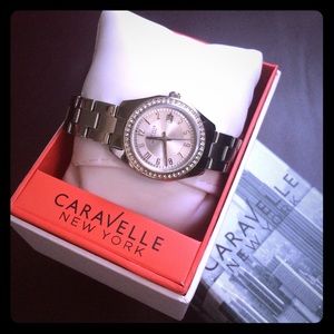Caraville New York watch designed by Bulova.