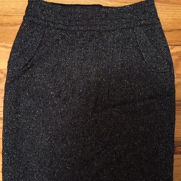 Cabi wool skirt