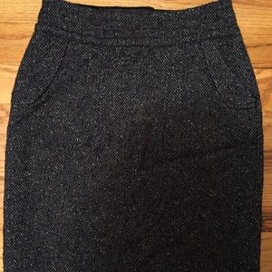Cabi wool skirt