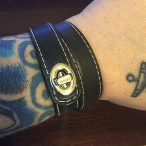 Coach leather bracelet *SOLD*