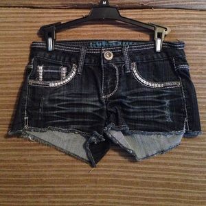 Hydraulic jean shorts size 3/4