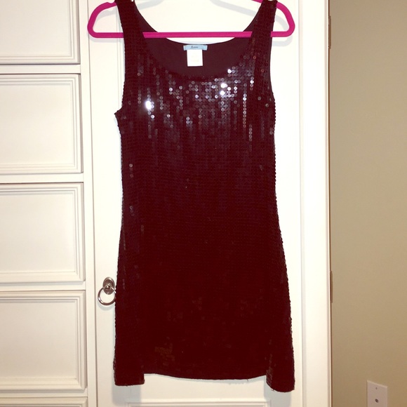 Little black sequined dress Guess Marciano