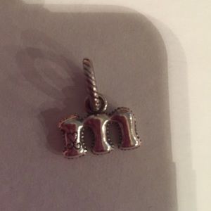 "M" Brighton charm