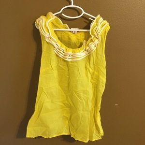 Yellow merona top