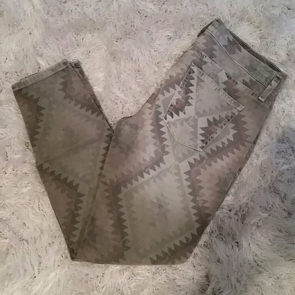 Current/Elliott Denim - Current Elliot Aztec Skinny Jeans