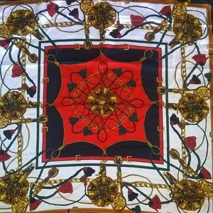 Beautiful Scenery Fashion Scarf Lion Head