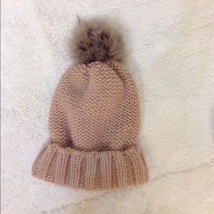 Pink hat with Pom Pom