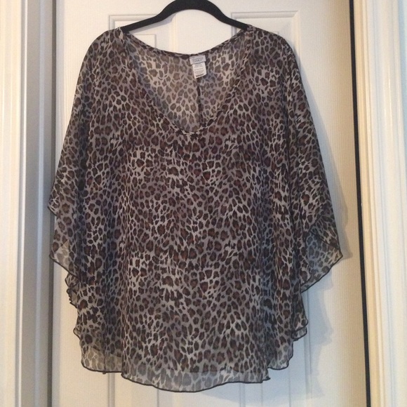 Leopard Blouse