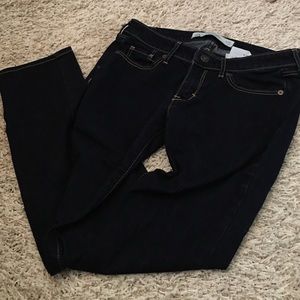 A&f dark wash jeans