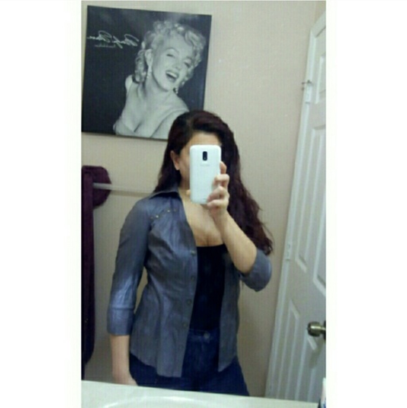 Love Culture Tops - |LAST SALE|{NWOT}• Love Culture Leather Top •