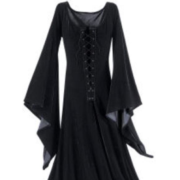 Witch dress costume