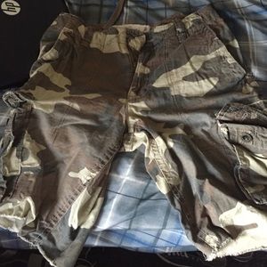 Camo shorts