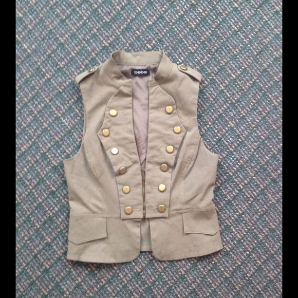 BCBG Military Vest