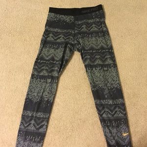 Nike fleece lined tights "Nordic tights"