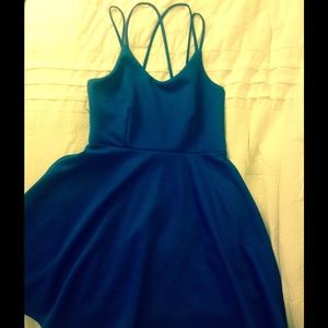 Royal Blue Dress