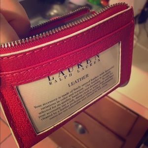 Ralph Lauren genuine leather wallet