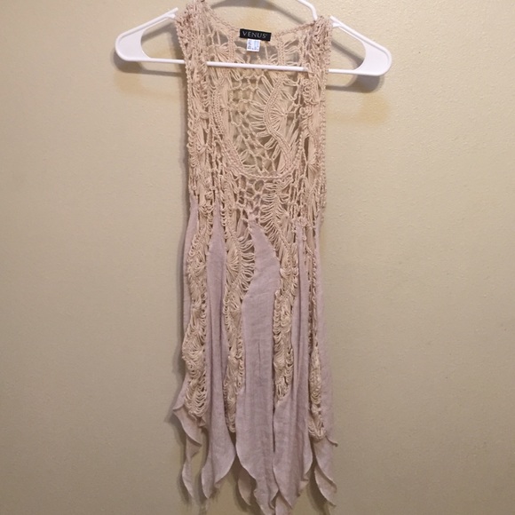 Knit, flowy tank top