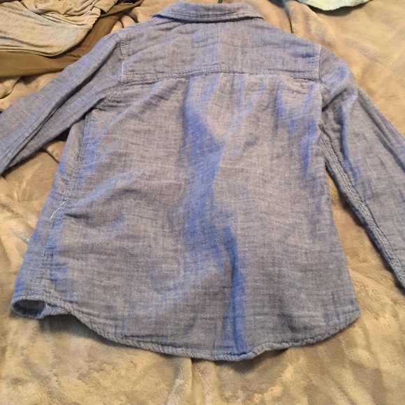 Blue button down - Picture 2 of 2